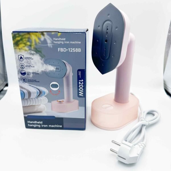 Portable 1200W Foldable Travel Garment Steamer Iron Electric Clothes Steamer with Pump for Outdoor Use