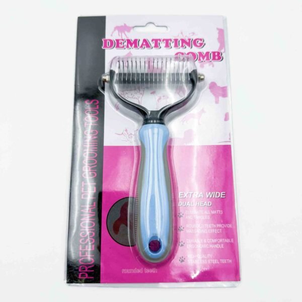 Elecpet Pet Dog Hair Brush Cat Comb Grooming Brushes Double Sided FurTool Remove Loose Stray Hair Mat Detangling Comb