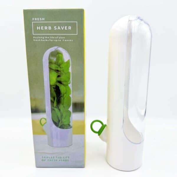 Vegetable Box Kitchen Fresh Transparent Vanilla Vegetable Device Saver Food Container Coriander Herb Preservation Box
