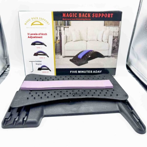 Hot Sell Lumbar Support Back Massage Device Stretcher for Back Pain Relief
