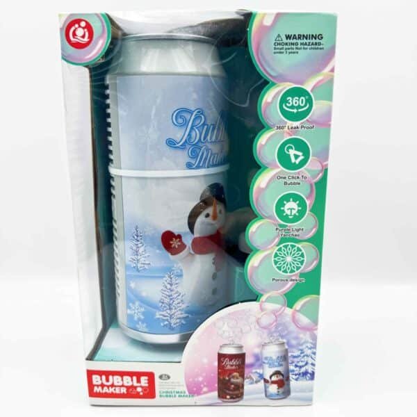 New Santa Claus Bubble Toy Magic Wand Electric Bubble Maker Handheld Bubble Wands for Kids Christmas Gift