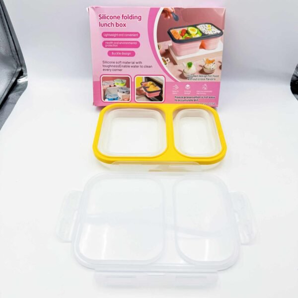 Dishwasher Freezer Safe BPA Free School Lunch Box Kids Bento Box Adult Toddler 4 Compartment Bento Lunch Box Microwave Safe