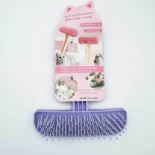 Pet Silicone Soft Tooth Brush cat Massage Comb to Remove Floating Hair Dog Hair Comb Pet Multi-functional Products