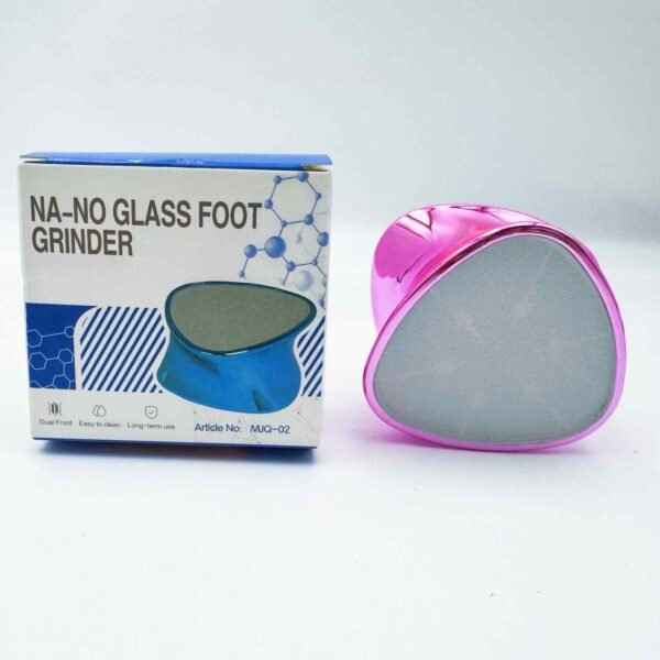 2 in 1 Double sided Crystal Hair Eraser Glass Nano Foot File Multifunctional