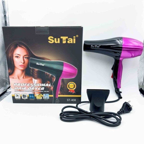 Professional Salon Hair Dryer Nano Ionic Blow Dryer with Diffuser High-Speed Lightweight Fast Dry for Hotel Use
