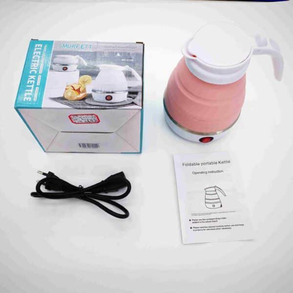 Hot Selling Household Home Appliances Silicon Kettle Small Appliances Travel Collapsible Kettle Electric Premium Water Kettle