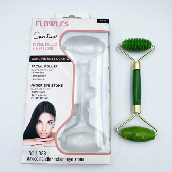 High Quality Wholesale Custom Cheap Natural Jade Roller Guasha Stone Jade Facial Roller and Gua Sha for Gift