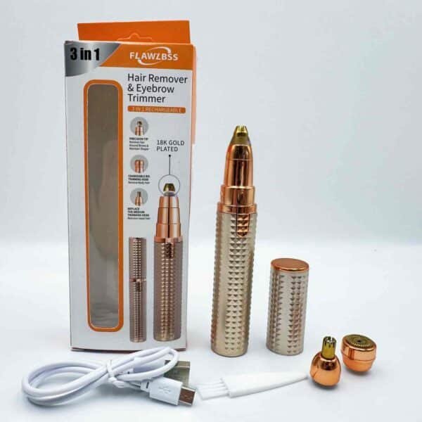 2 in 1 Shaving Hair Removal Epilator Rechargeable Face Hair Trimmer Ladies Electric Women Shaver Razor Electric Shaver