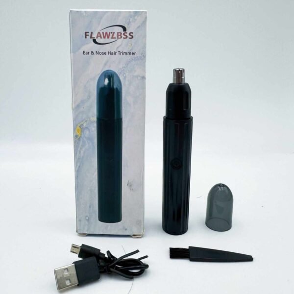 Waterproof Rechargeable Portable Nose Hair Trimmer Wireless Design for Household Use
