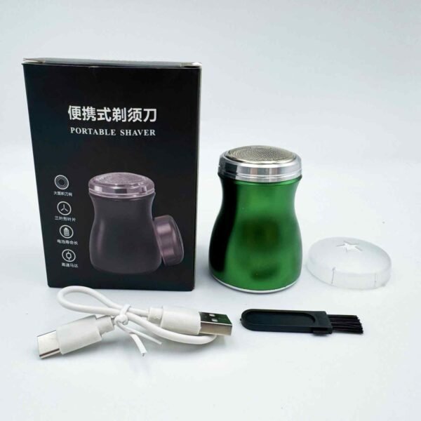 Waterproof Portable Travel-use Electric Rechargeable Shaver Razor for Men Beard Temple Hair Mini Trimmer
