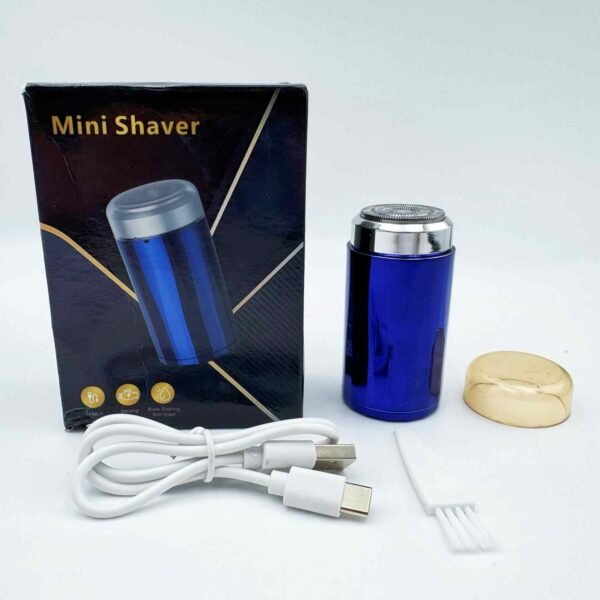 Mini Electric Shaver Rechargeable Shaving Machine for Men Wet-Dry Dual Use Portable Beard Razor As Egg Size Travel Beard Trimmer