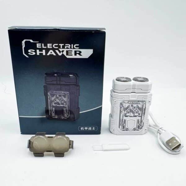 Cool Mech New Style Magnetic Suction Electric Intelligent Digital Display Fast Charging Shaver Men's Shaver
