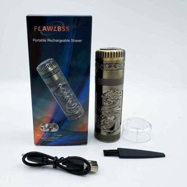 New Electric Men Shaver Deep Shave sharp Blade USB Charging Portable Electric Shaver Dragon Buddha Trimmer Razor