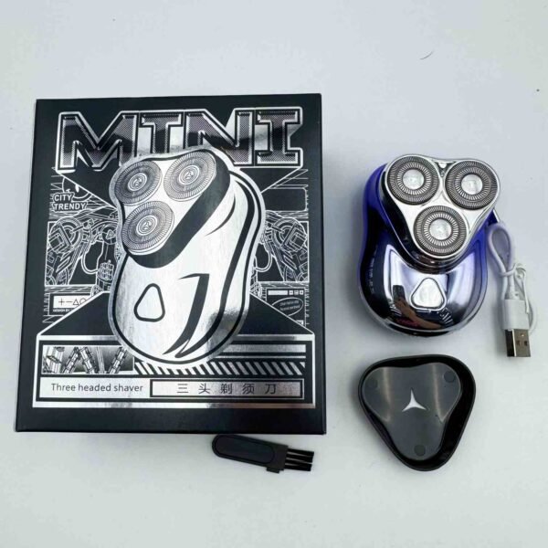 Multifunction Power Triple Blade Rotary Shaver Private Label Japanese 3 Head Men Cheap Dry Mini Electric Shaver