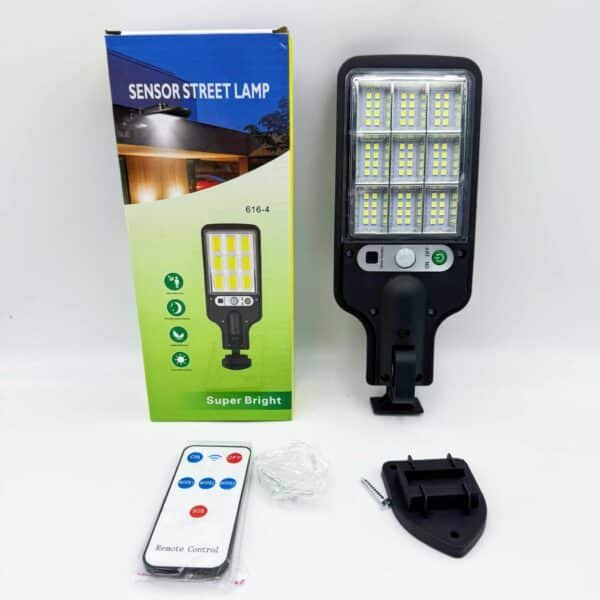 Solar Body Sensor Outdoor Garden Led Street Waterproof Rechargeable Wall Light Lamp