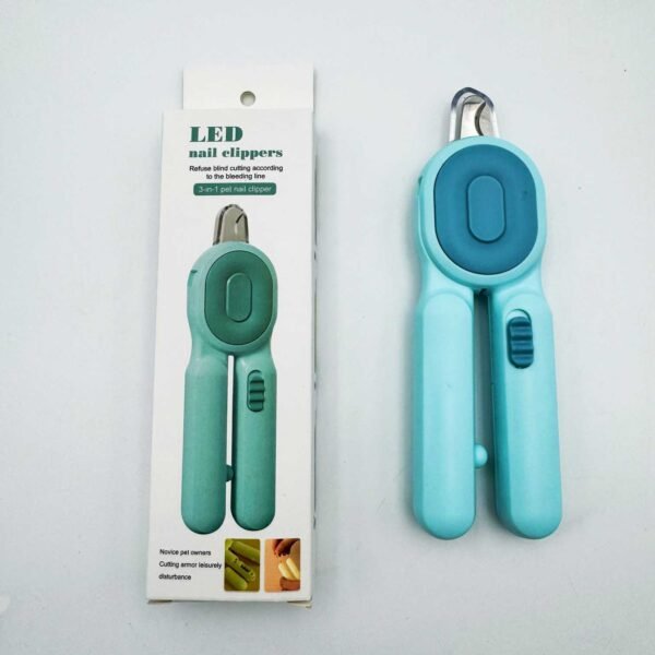 Pet Grooming Tool, Cat Nail Cutters With Led Lights Dog Nail Trimmers Nonslip Grip Handle Pet Nail Cutter