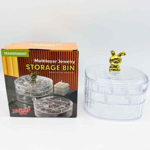 Light Luxury Creative Food Grade Double Layer Fruit Plate Storage Box with Lid Household Nut Snack Candy Dry Fruit Box
